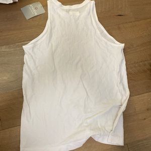 athleta white tank